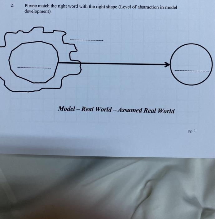 2. Please match the right word with the right