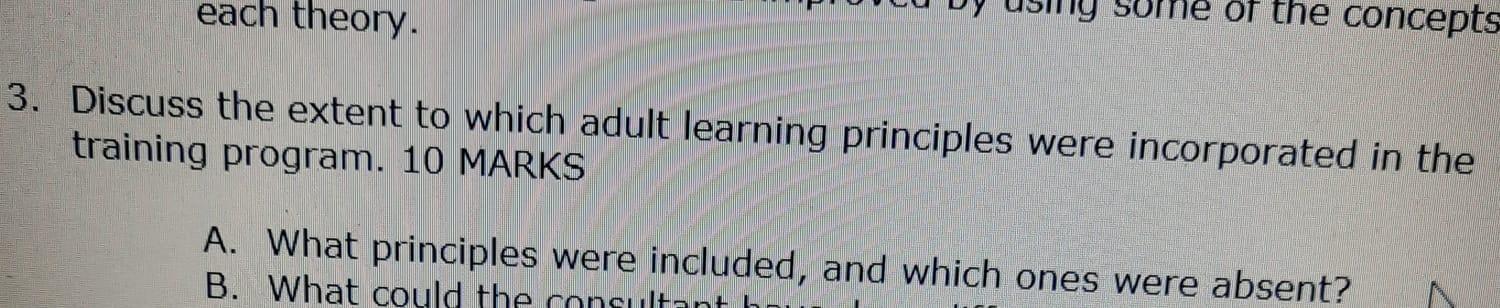 CASE STUDY THE PERFORMANCE APPRAISAL TRAINING