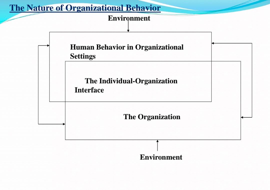 Subject: Organizational Behaviour (OB)