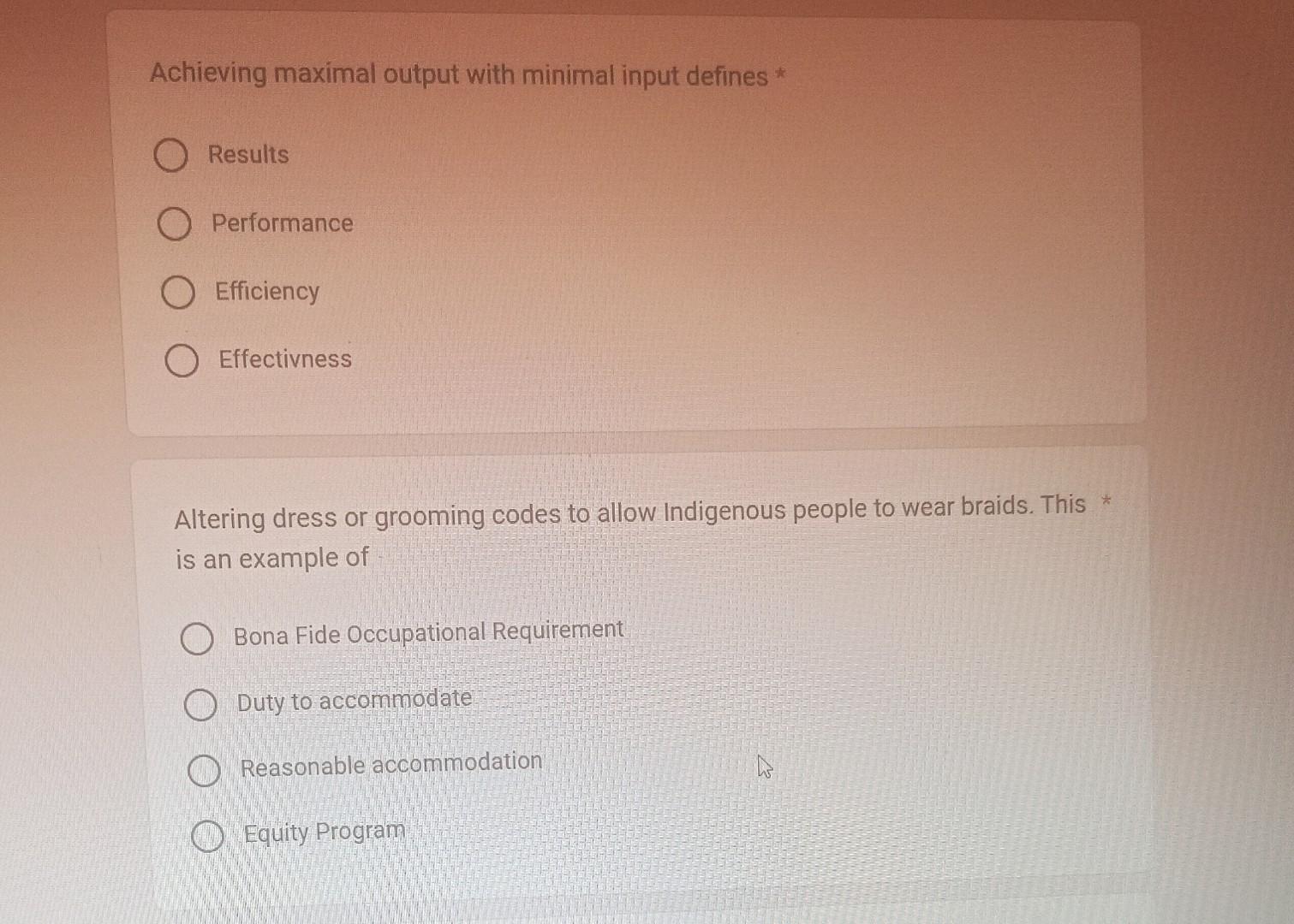Required led when you submit this form An