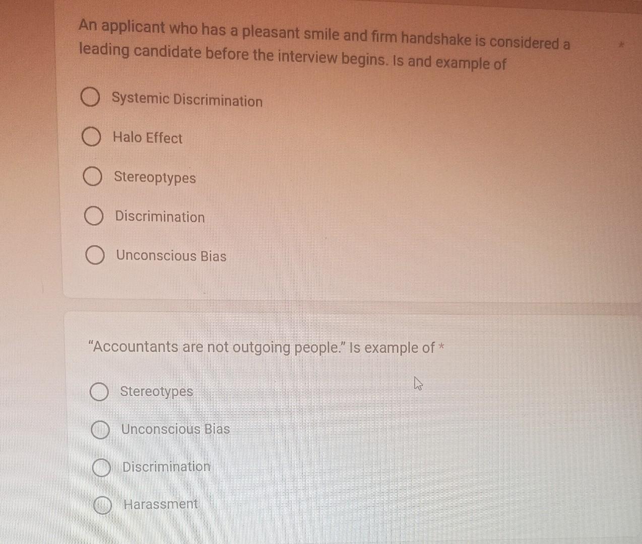 Required led when you submit this form An