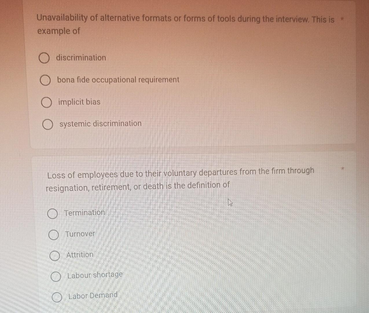 Required led when you submit this form An