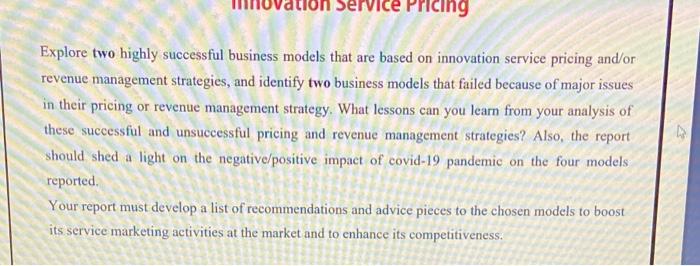 Explore two highly successful business models