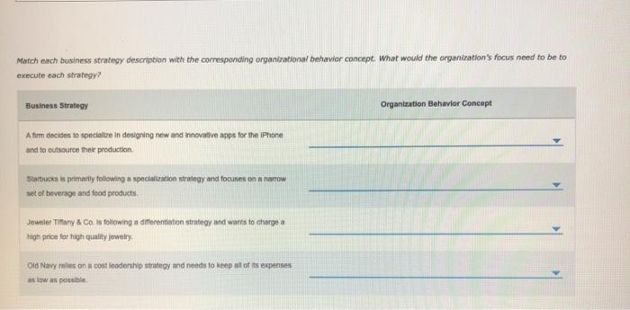 Cho1 Assignment Select the correct answer for the