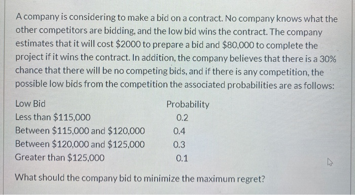 A possible decision criterion in optimization