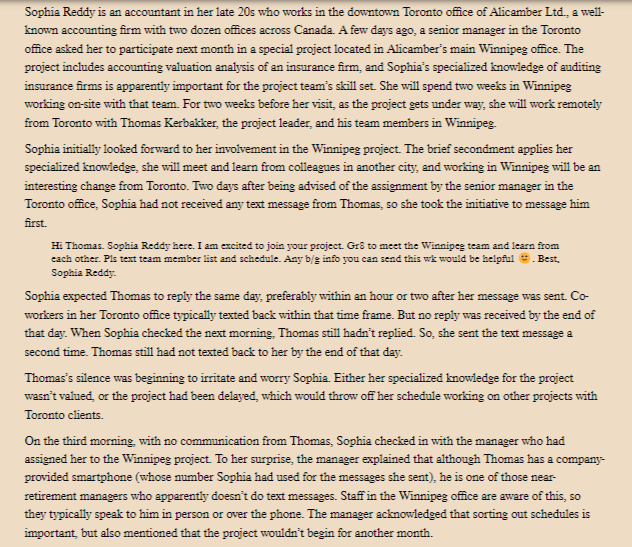 (1)Identify one or more symptoms that something