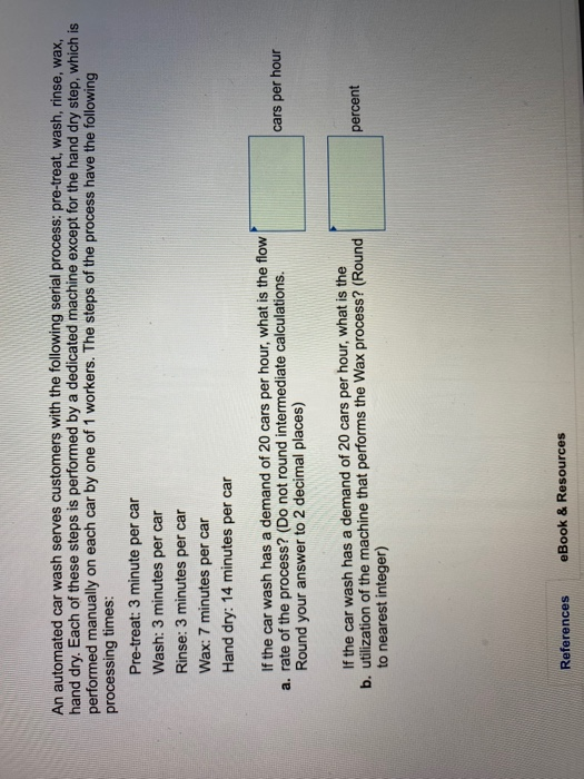 An automated car wash serves customers with the