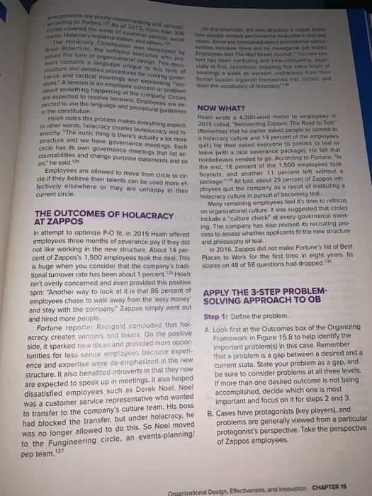 Read Problem solving application case, page