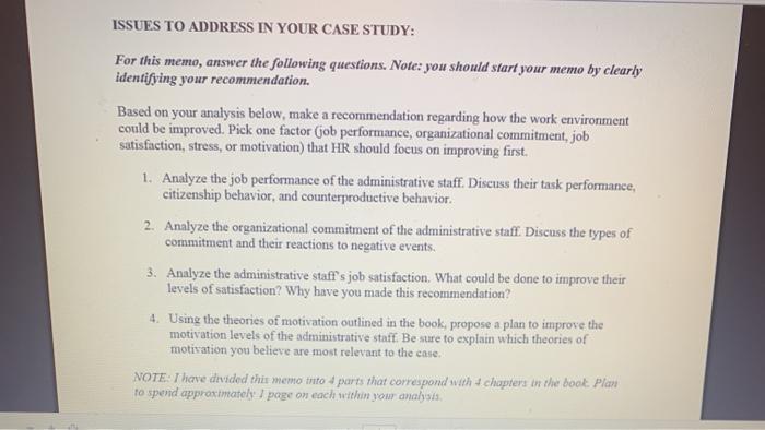 answer questions 1 and 3 and develop your plans.