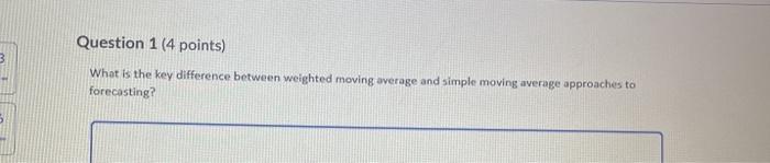 Question 1 (4 points) 3 What is the key