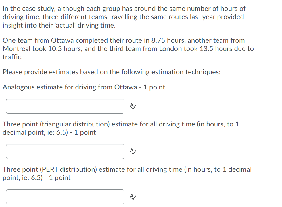 In the case study, although each group has around