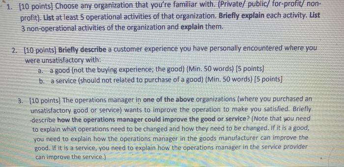 please answer this 3 part question and i will