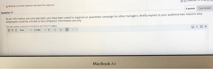 A Movinto other Question will save this response