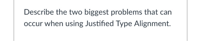 this is for typography class Describe the two