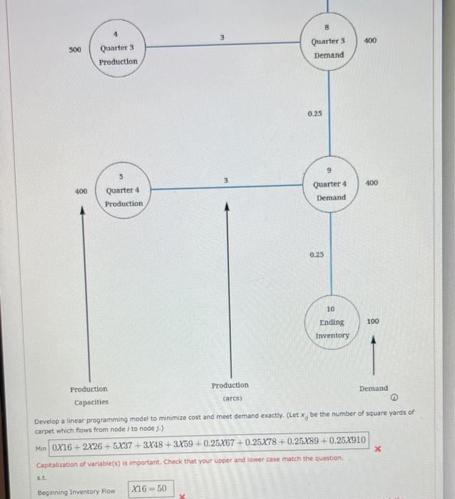 answer with the proper variables please! Contots