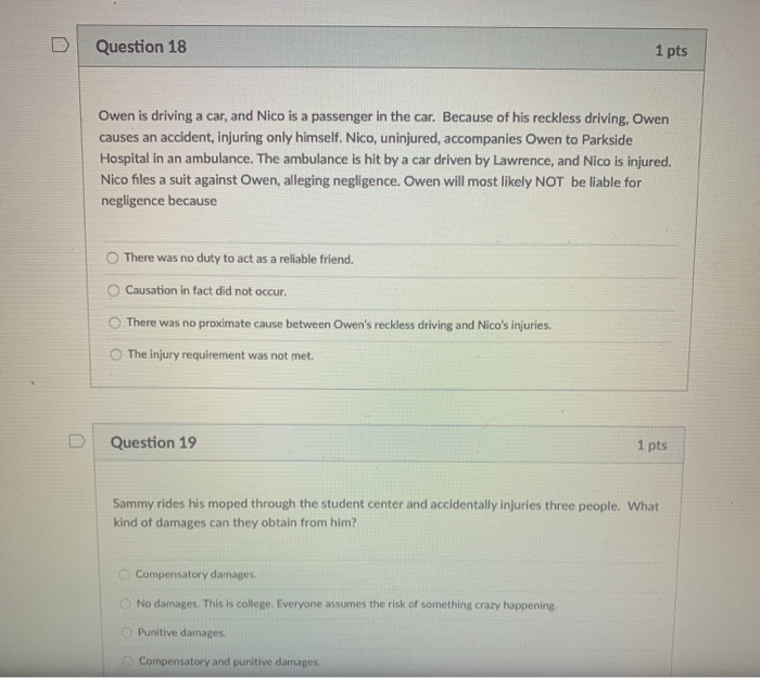 Question 15 1 pts Robert robbed a gun store in
