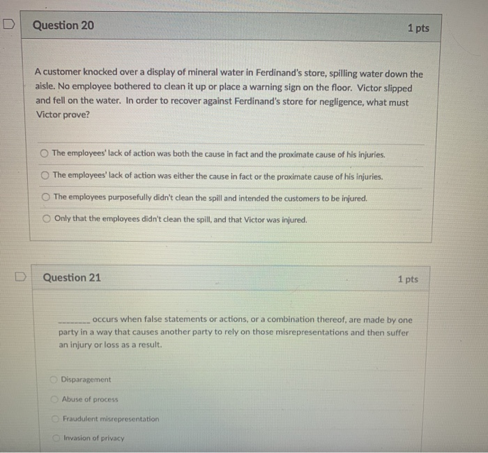 Question 15 1 pts Robert robbed a gun store in
