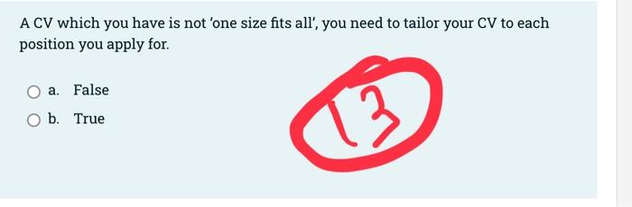 Opening paragraph in the Cover Letter must state