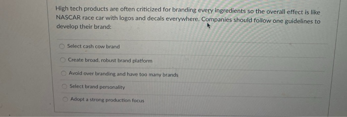 High tech products are often criticized for