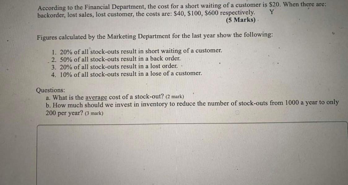 According to the Financial Department, the cost