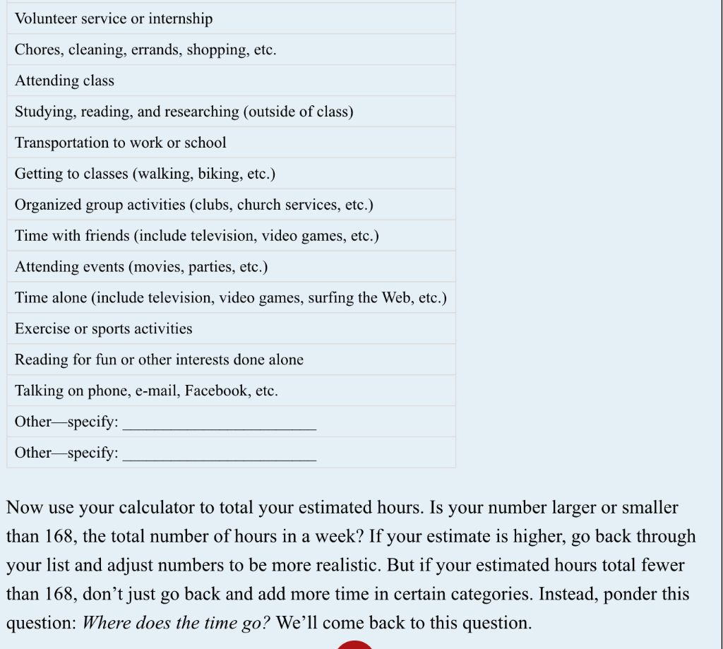 Complete Activity 2 and Activity 3 in Chapter 2