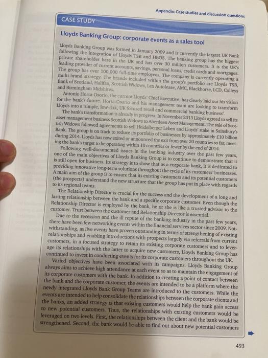 please answer 3 questions to case study Appendix