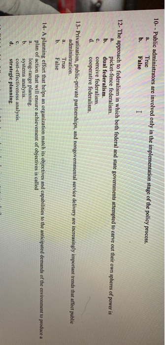 10- - Public administrators are involved only in