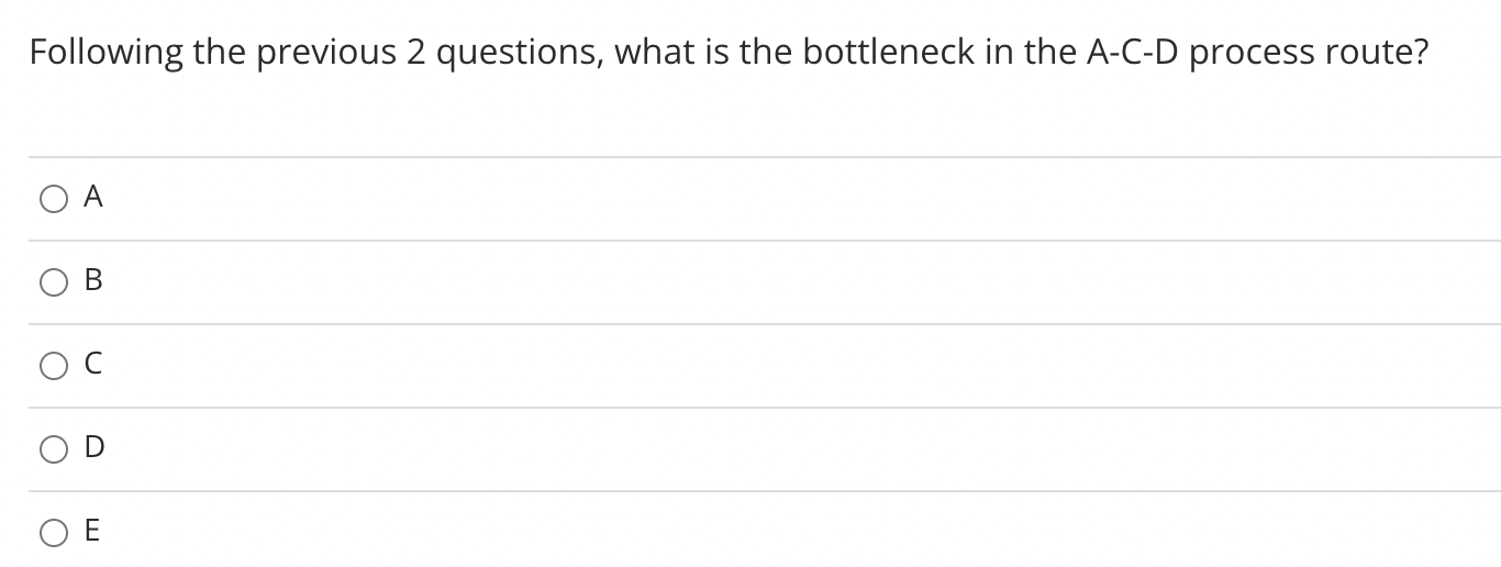 Suppose you have a three task sequence. All