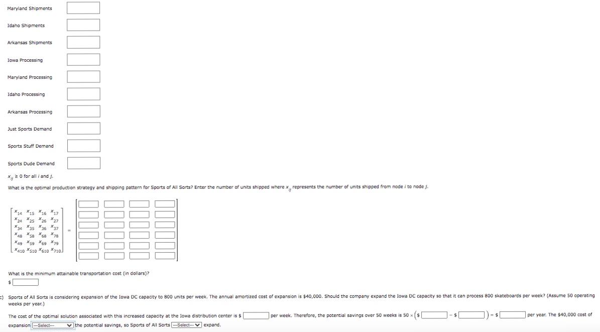 answer all 3 parts with the proper variables