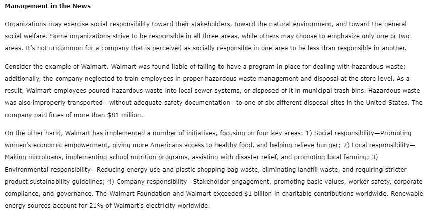 Each number has same answer option Management in