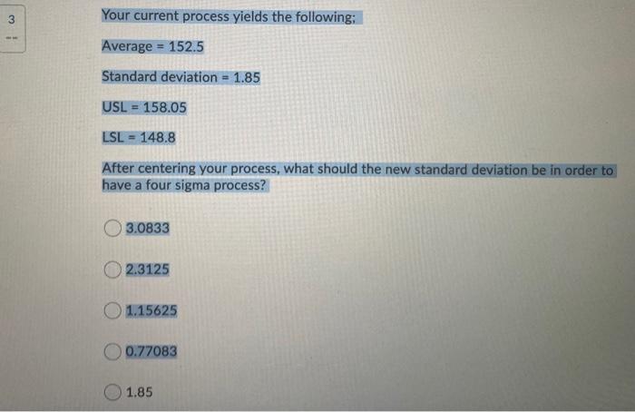 Question 1 (2 points) Saved You sample from your