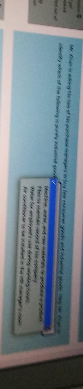 choose the correct answer. I only need the