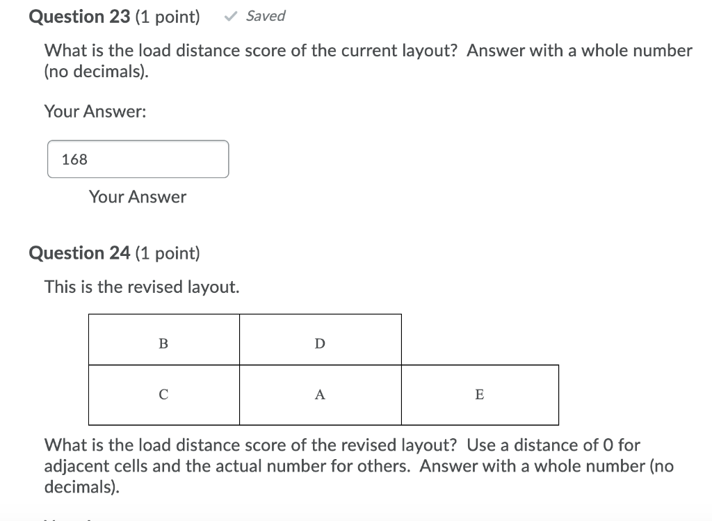 Please answer question 24 Trips between the