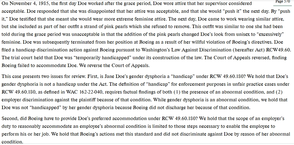 Jane Doe was hired as a Boeing engineer in 1978,