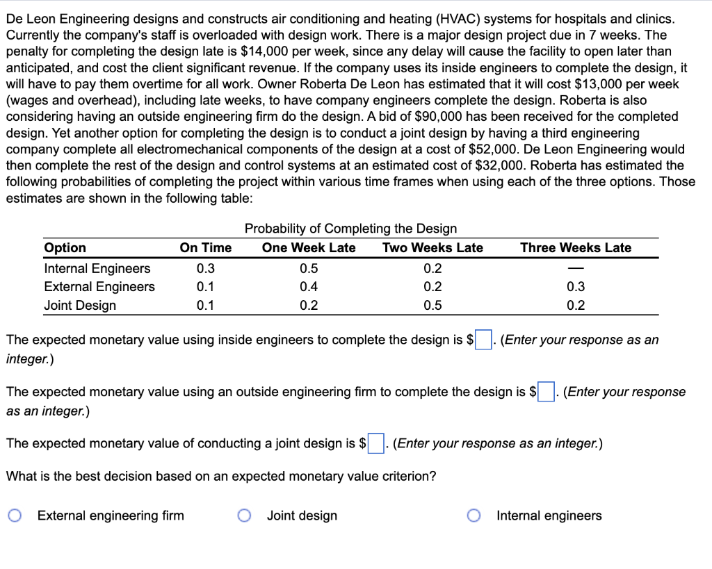 De Leon Engineering designs and constructs air