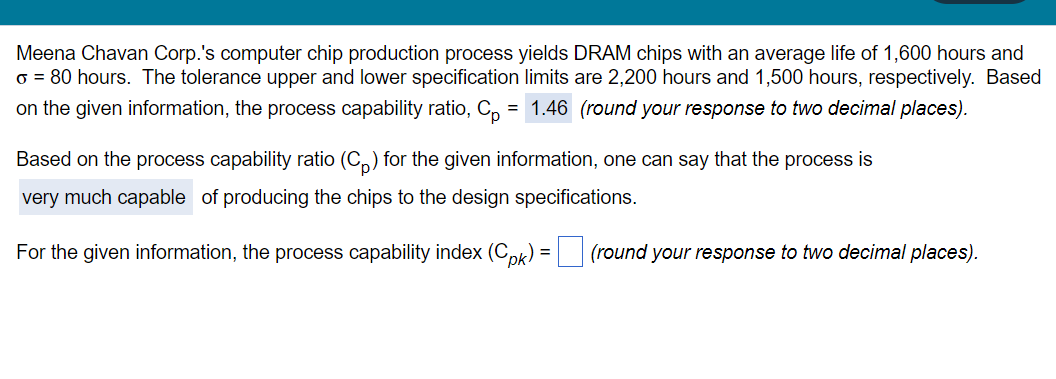 Meena Chavan Corp.'s computer chip production