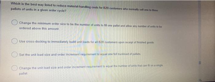 Which is the best way listed to reduce material