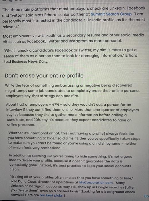 Read the business news article, "Keep it