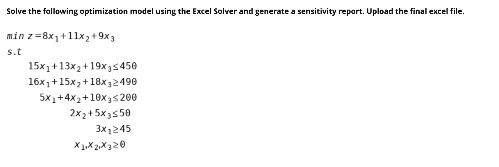 Please upload the excel file on a public google