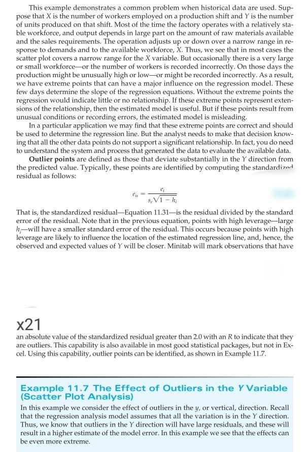 This example demonstrates a common problem when