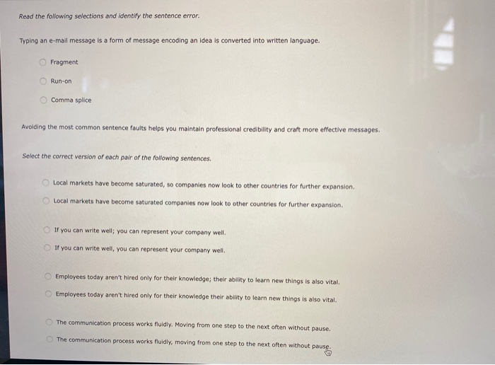 3. Composing Effective Sentences The most