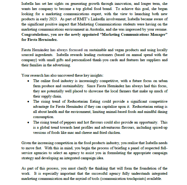 Case Study for QA: Question needed guidance