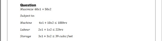 Question a) Use the excel solver on the simplex