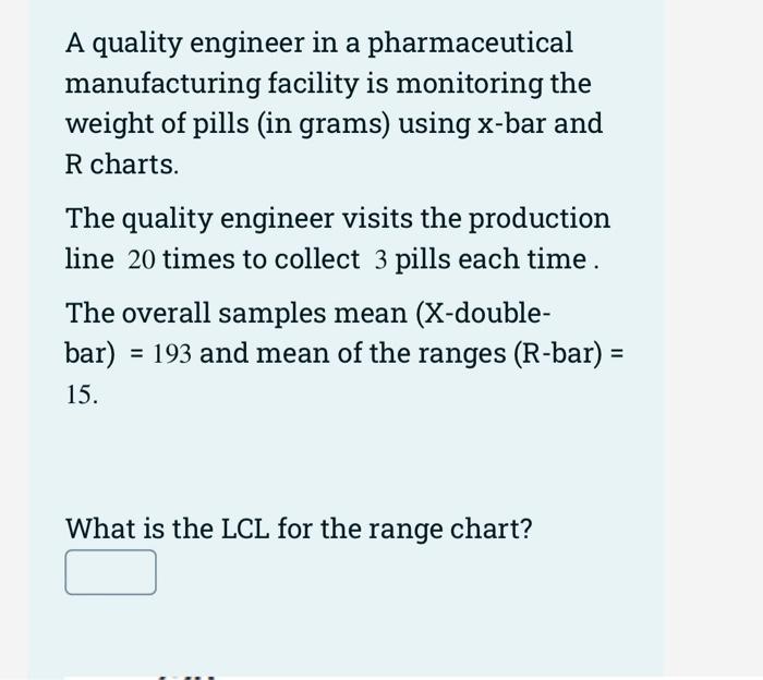 A quality engineer in a pharmaceutical