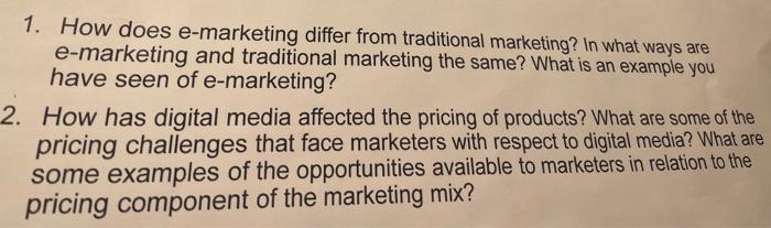 please answer both of the questions in paraghraph