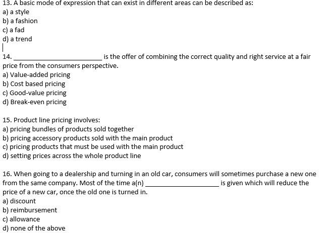 Please answer all question with out explanation ,