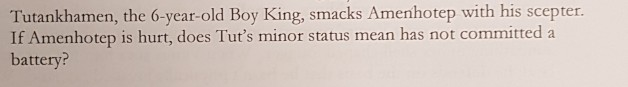 Tutankhamen, the 6-year-old Boy King, smacks
