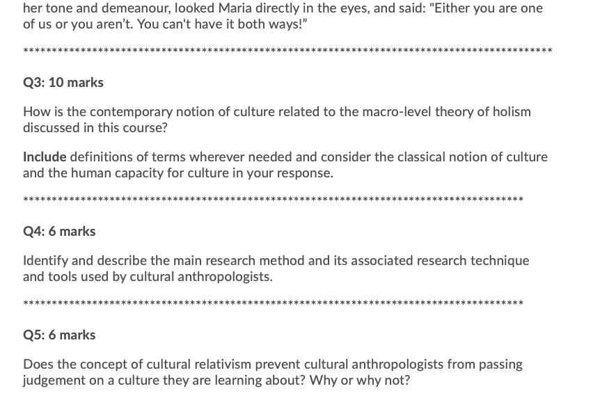 Q2: 7.5 marks Read the case study below. What