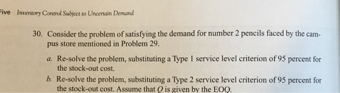 problem 30 parts a and b are over problem 29. i