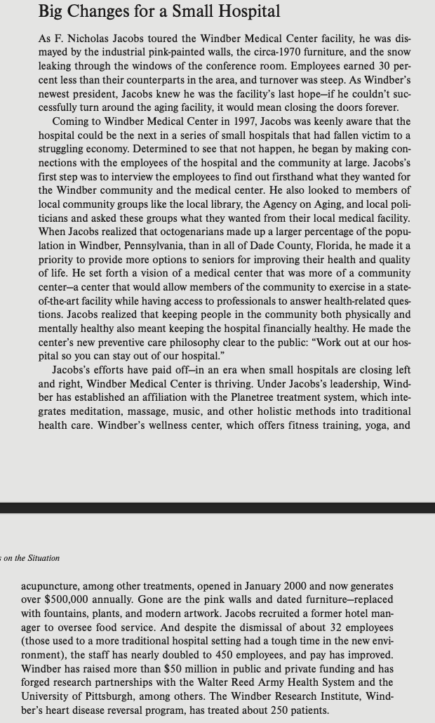 Consider the factors from the situational